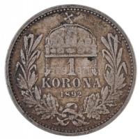 1892KB 1K Ag "Ferenc József" T:2-,3 patina
Adamo K5