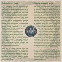 2007. 1Ft-100Ft (8xklf) "Berán Lajos és a pengő" forgalmi sor, benne "Berán Lajos és ...