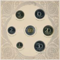 2007. 1Ft-100Ft (8xklf) "Berán Lajos és a pengő" forgalmi sor, benne "Berán Lajos és ...