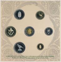 2007. 1Ft-100Ft (8xklf) "Berán Lajos és a pengő" forgalmi sor, benne "Berán Lajos és ...