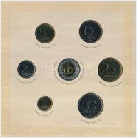 2008. 1Ft-100Ft (7xklf) "Reneszánsz emlékév" forgalmi sor szettben + Mátyás denár Ag fantá...