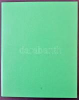 Nagy alakú zöld képeslapalbum 200 férőhellyel / Big sized green postcard album for 200 cards