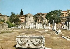 46 db MODERN külföldi városképes lap; görög és francia / 46 modern European town-view postcards; Gre...