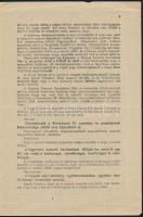 1937 A Magyar Nemzetiszocialista Pár célkitűzése 4 oldalas pártprogram