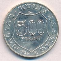 1994. 500Ft Ag "Kossuth Lajos" tanúsítvánnyal, dísztokban T:BU  
Adamo EM133