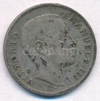 Olaszország 1907R 1L Ag III. Viktor Emánuel T:2 patina Italy 1907R 1 Lira Ag Vittorio Emanuele III C:XF patina Krause KM#32