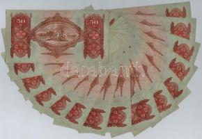 1932. 50P (15x) sorszámkövetők T:I-,II