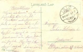 1917 Tátra, Magas Tátra, Vysoké Tatry; Felkai-völgy, Sziléziai ház / Sliezsky dom, Velická dolina / ...