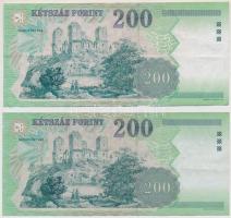 1998-2006. 200Ft (5x) T:I-,III