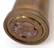 Ágyúhüvely, szemléltető fa robbanófejjel, m: 52 cm