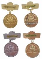 1959-1960. "Belügyi Sport Bajnokság - Középdöntő" részben festett, aranyozott és bronzozot...