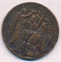 1896. "Ezredéves Történetünk Ezredekre Remény Nekünk - Honfoglalás" millenniumi Br emlékér...