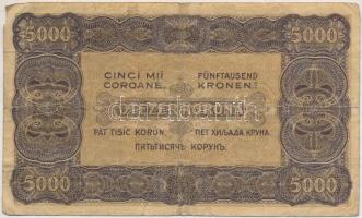 1923. 5000K nyomdahely nélkül, "T.W." jelöléssel T:III-