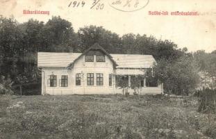 1914 Bihardiószeg, Diosig; Szőke lak az erdővel. Kiadja Deutsch József / villa with the forest (Rb)