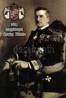 Vitéz Nagybányai Horthy Miklós, magyar címer - reprint képeslap (EK)