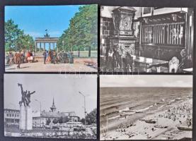 214 db modern külföldi városképes lap / 214 modern European and Worldwide town-view postcards