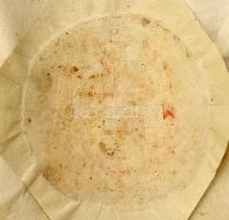 1834 József nádor tanúságlevele, latin nyelven, aláírással, papírfelzetes viaszpecséttel