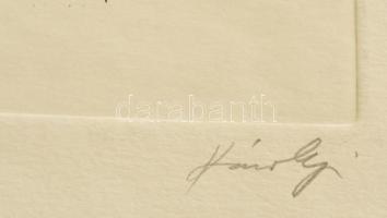 Károlyi András (?-?): Tiborc. Rézkarc (4/20), papír, jelzett, 29×20 cm
