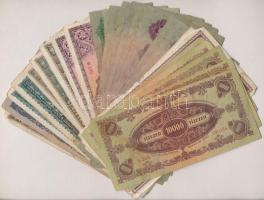 30db-os vegyes magyar pengő bankjegy tétel T:III,III-