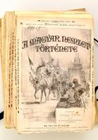 A Magyar Nemzet Története. Milleniumi kiadás 23.-198. füzetek közötti 31 db szórványszáma