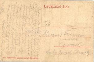 Menyháza, Moneasa; Vasútállomás, vasutasok, gőzmozdony, iparvasút. 910. Patkó Vilmos amateur felvéte...