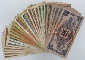 30db-os vegyes magyar pengő bankjegy tétel T:III,III-