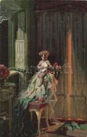 60 db RÉGI művész motívumlap / 60 pre-1945 art motive postcards