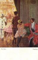 53 db RÉGI hölgy motívumlap / 53 pre-1945 lady motive postcards