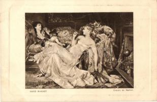 53 db RÉGI hölgy motívumlap / 53 pre-1945 lady motive postcards