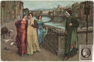 27 db RÉGI Stengel művész litho motívumlap / 27 pre-1945 Stengel litho art motive postcards