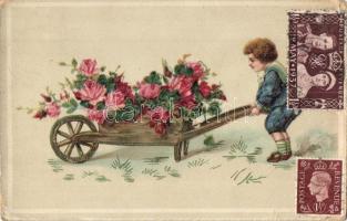 51 db RÉGI üdvözlőlap, sok karácsonyi, dombornyomott és litho / 51 pre-1945 greeting art postcards, ...