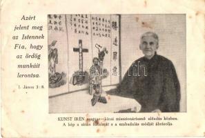 7 db RÉGI keresztény missziós motívumlap, vegyes minőség / 7 pre-1945 Christian missions motive post...