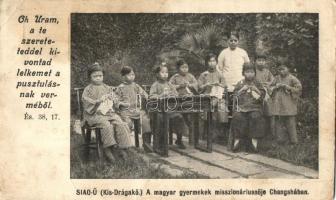 7 db RÉGI keresztény missziós motívumlap, vegyes minőség / 7 pre-1945 Christian missions motive post...