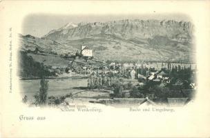 5 db RÉGI svájci képeslap / 5 pre-1945 Swiss postcards: Rorschach, Basel, Rheintal