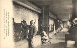 6 db RÉGI képeslap szőnyegszövésről / 6 pre-1945 postcards about carpet weaving