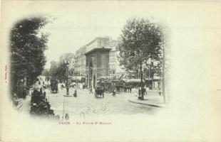 9 db RÉGI használatlan francia városképes lap / 9 pre-1945 unused French town-view postcards: Paris