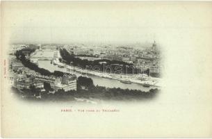 9 db RÉGI használatlan francia városképes lap / 9 pre-1945 unused French town-view postcards: Paris