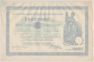 Marosvásárhely 1904. "Erdélyi Kereskedelmi és Hitelbank Részvénytársaság" részvény 200K-ró...