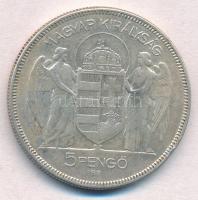 1930. 5P Ag "Horthy jobbra" T:2
Adamo P8