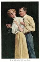 9 db RÉGI hölgy motívumlap / 9 pre-1945 lady motive postcards