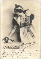 4 db RÉGI színész képeslap / 4 pre-1945 actors and actresses