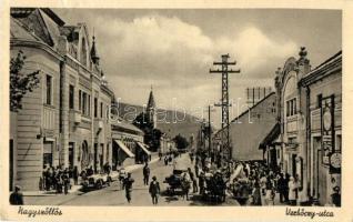 7 db VEGYES magyar városképes lap a Balatonról / 7 mixed Hungarian town-view postcards from lake Bal...