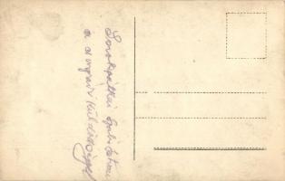 3 db RÉGI fotó képeslap tisztviselőkkel: Sokorópátkai Szabó István, Török Mihály hadicenzor korában ...