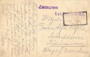 Első világháborús katonai kórház, nővérek egy katonával / WWI K.u.k. military hospital, nurses group...