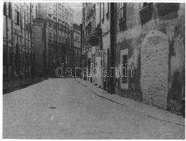 1944 Sopron, Új utcai és Papréti gettó. Judaica - 2 db eredeti fotó felvétel / 2 original photos