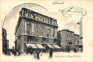 Fiume - 3 db régi városképes lap / 3 pre-1945 town-view postcards