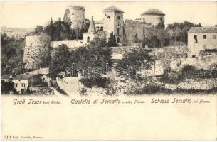 Fiume - 3 db régi városképes lap / 3 pre-1945 town-view postcards