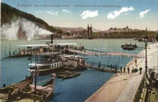 3 db régi magyar városképes lap: Budapest, Esztergom / 3 pre-1945 Hungarian town-view postcards