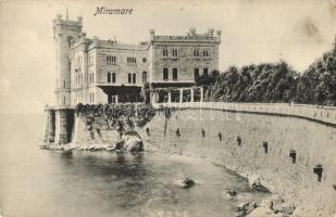 Trieste, Trst - 10 db régi városképes lap / 10 pre-1945 town-view postcards