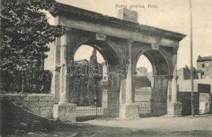 Pola - 10 db régi városképes lap / 10 pre-1945 town-view postcards